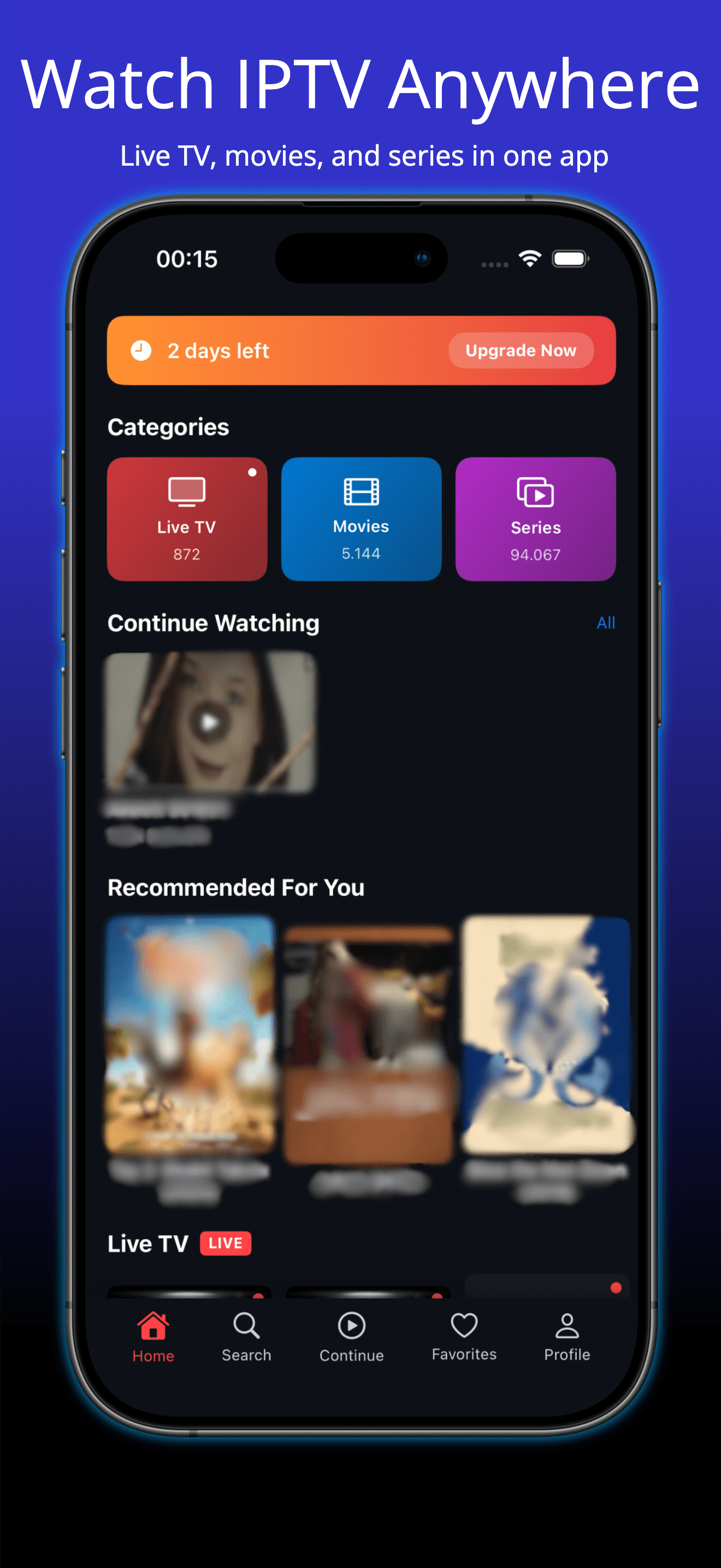 IPTV - Po Player screenshot 1
